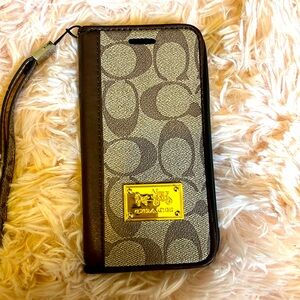Coach iPhone case